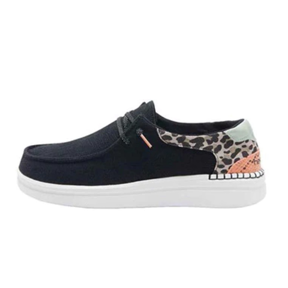Hey Dude Women’s Wendy Rise Platform Funk Black
